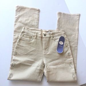 Vintage NWT Tan Studded Western Style Pants